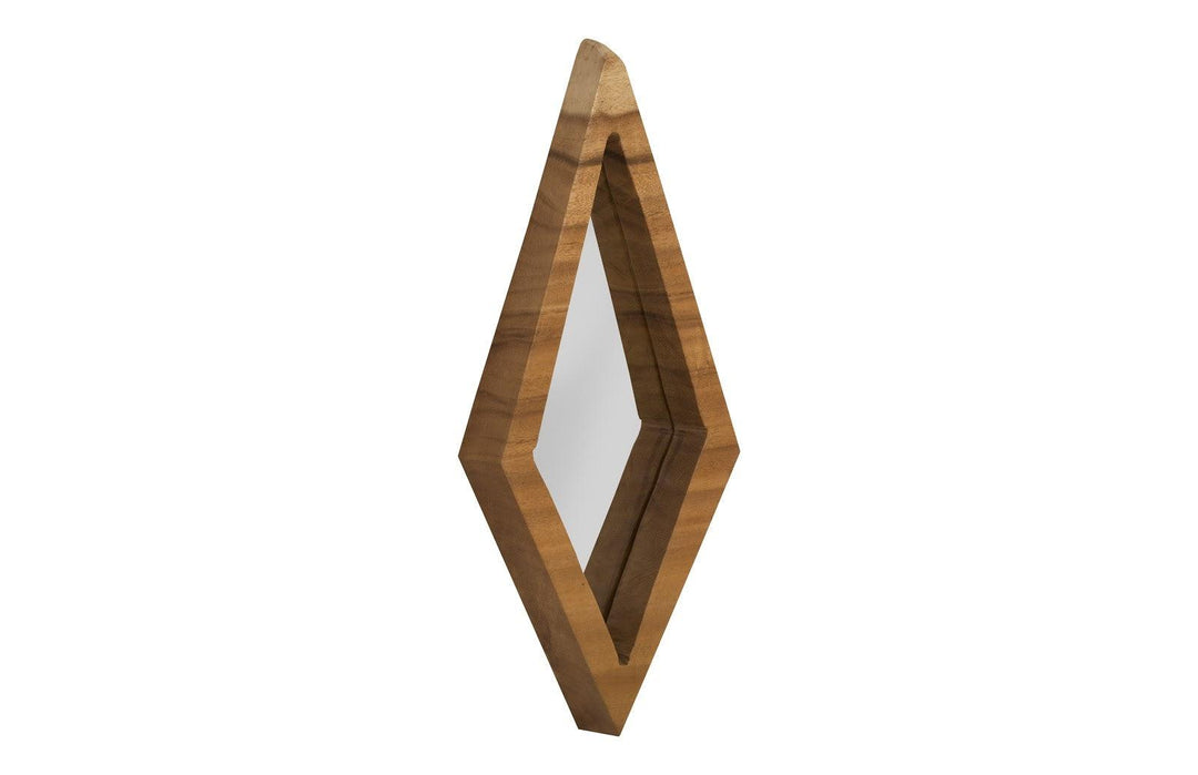 SwayLiving Diamond Mirror, MD, Natural WALL MIRRORS