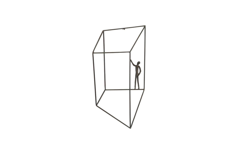 SwayLiving Perspective Wall Art, Square, Standing Arm Up WALL ACCENTS