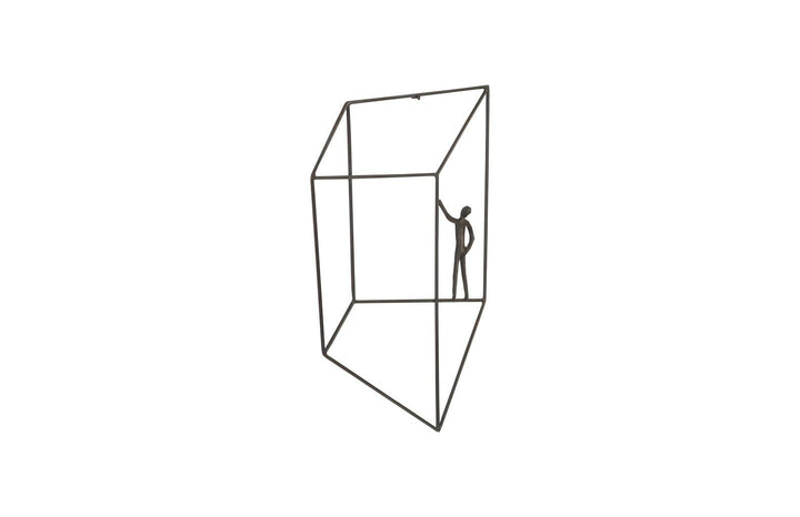 SwayLiving Perspective Wall Art, Square, Standing Arm Up WALL ACCENTS