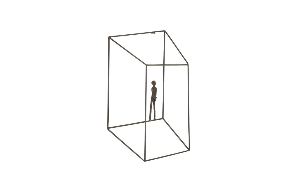 SwayLiving Perspective Wall Art, Square, Standing Arms Down WALL ACCENTS