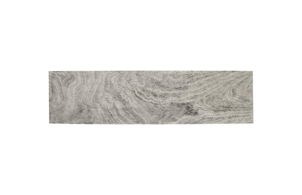 SwayLiving Geometry Console Table, Gray Stone CONSOLE TABLES