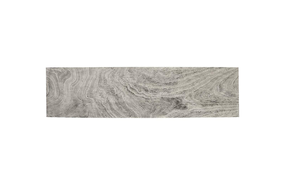SwayLiving Geometry Console Table, Gray Stone CONSOLE TABLES