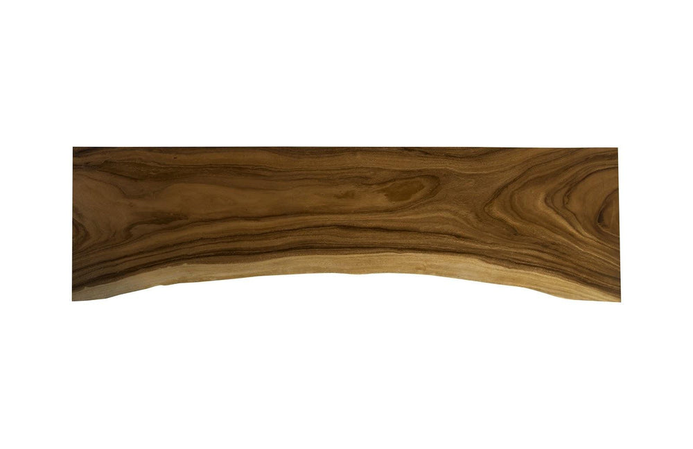 SwayLiving Waterfall Counter Table, Natural CONSOLE TABLES