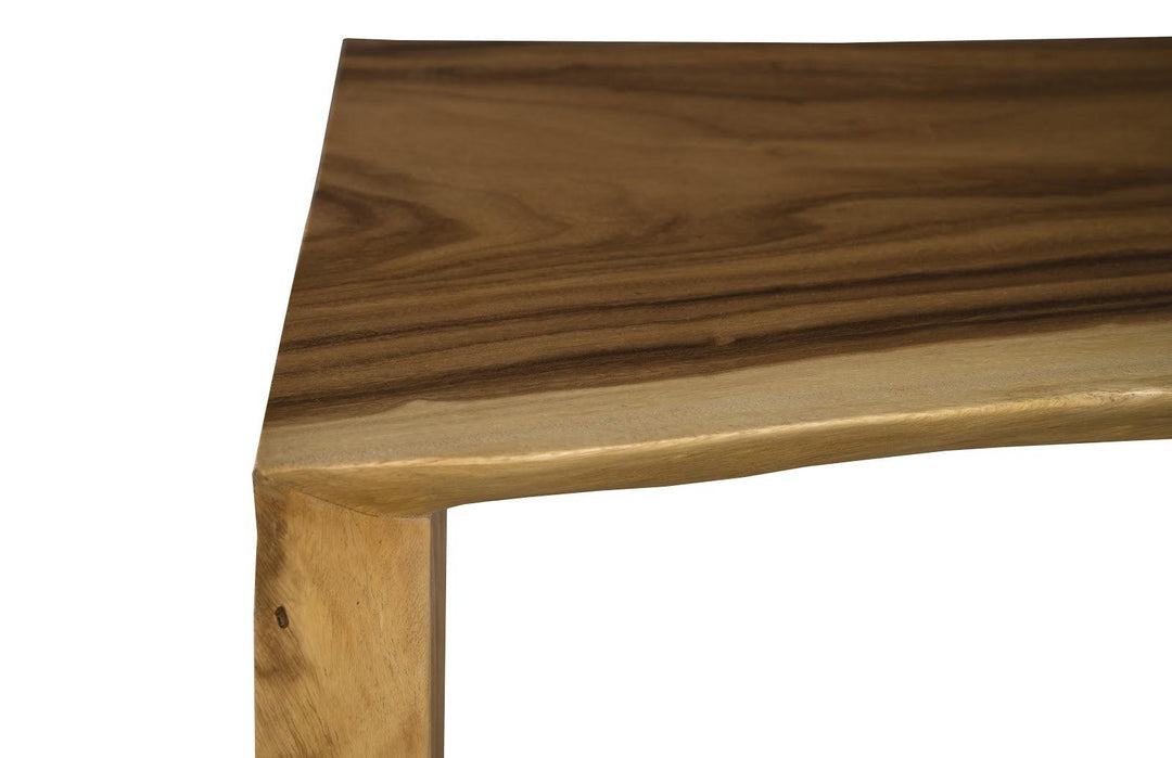 SwayLiving Waterfall Counter Table, Natural CONSOLE TABLES