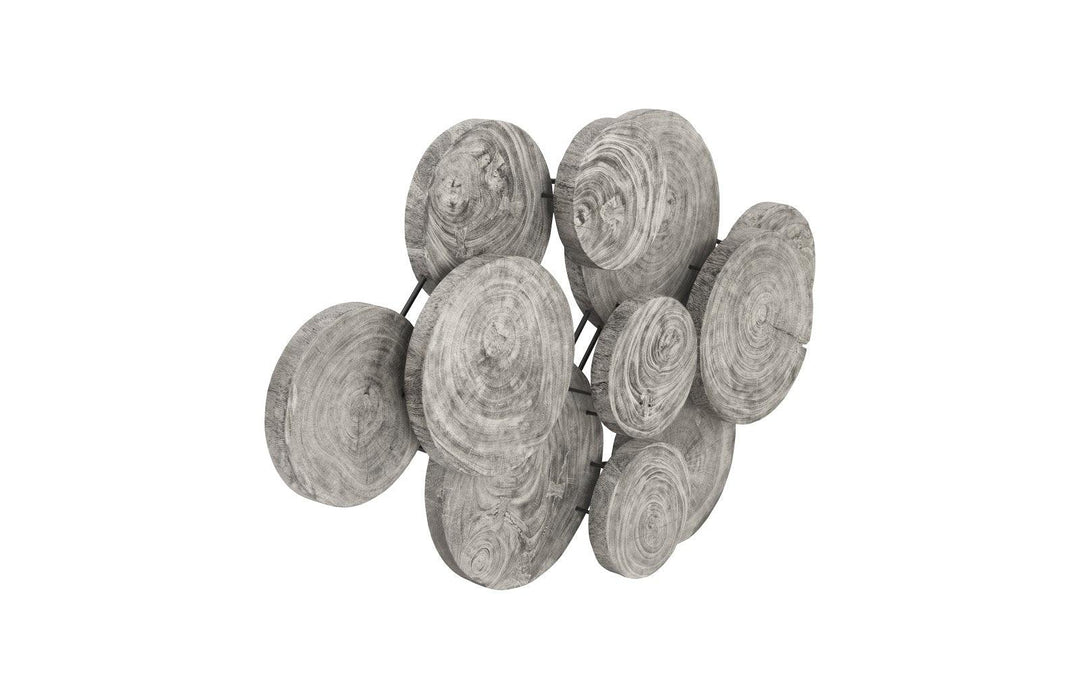 SwayLiving Clouds Wall Art, Gray Stone WALL ACCENTS
