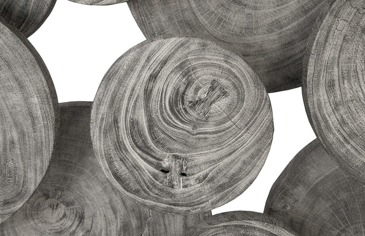 SwayLiving Clouds Wall Art, Gray Stone WALL ACCENTS