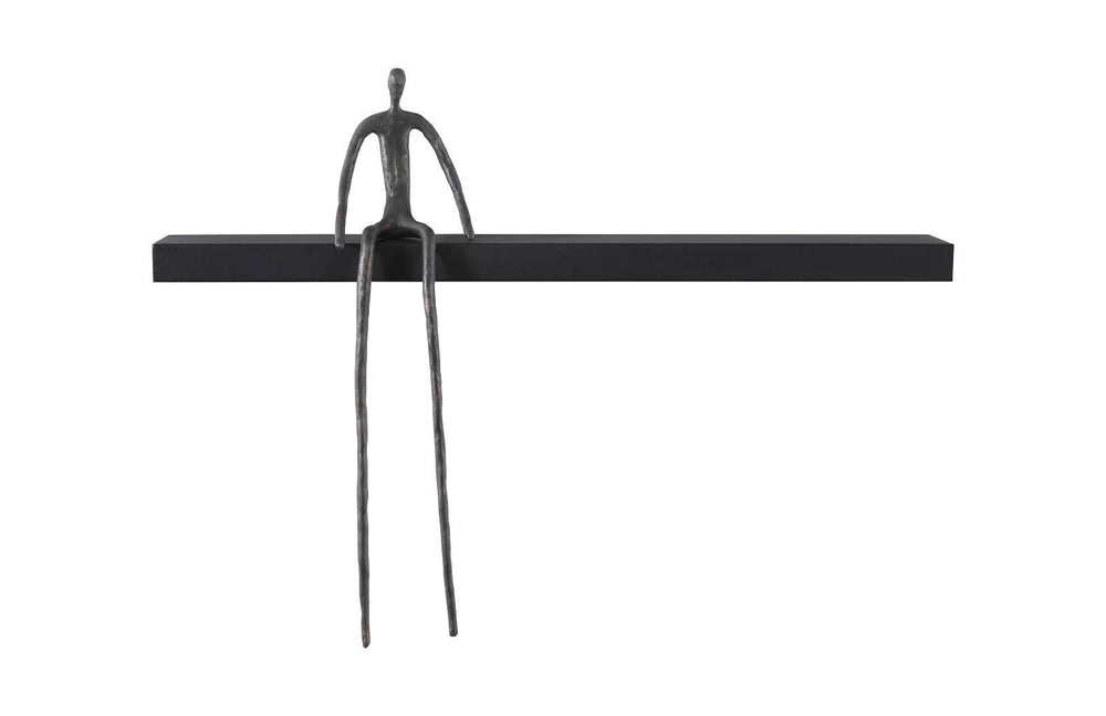 SwayLiving Moveable Man on Shelf, Sitting, A WALL ACCENTS