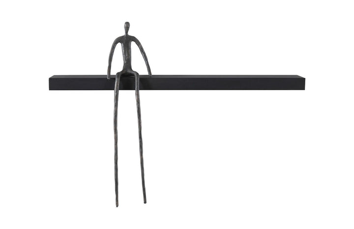 SwayLiving Moveable Man on Shelf, Sitting, A WALL ACCENTS