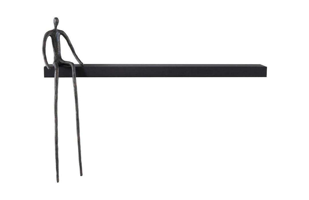 SwayLiving Moveable Man on Shelf, Sitting, A WALL ACCENTS