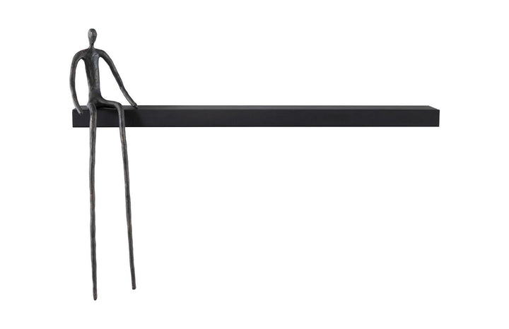 SwayLiving Moveable Man on Shelf, Sitting, A WALL ACCENTS