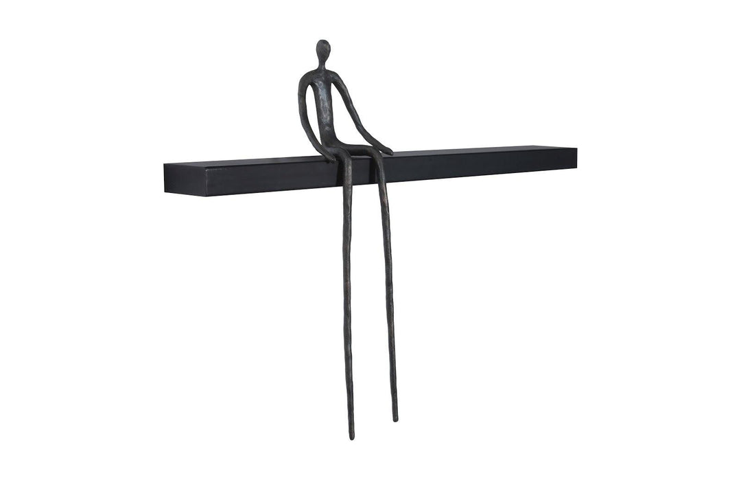 SwayLiving Moveable Man on Shelf, Sitting, A WALL ACCENTS