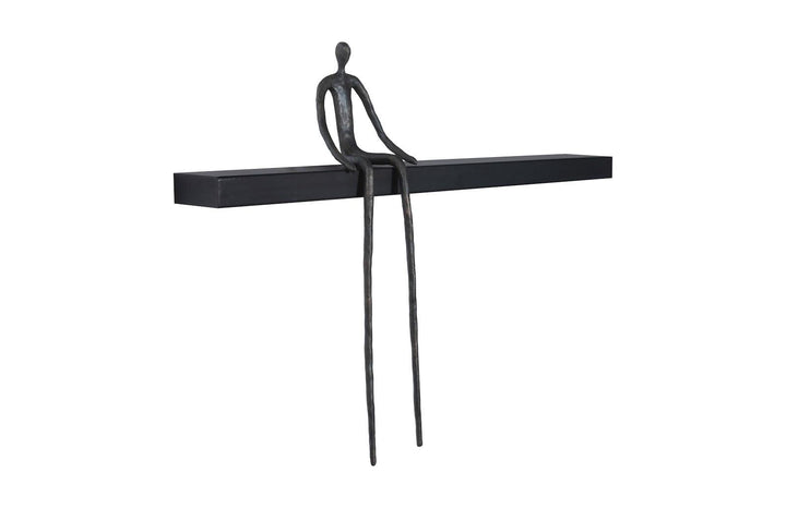 SwayLiving Moveable Man on Shelf, Sitting, A WALL ACCENTS