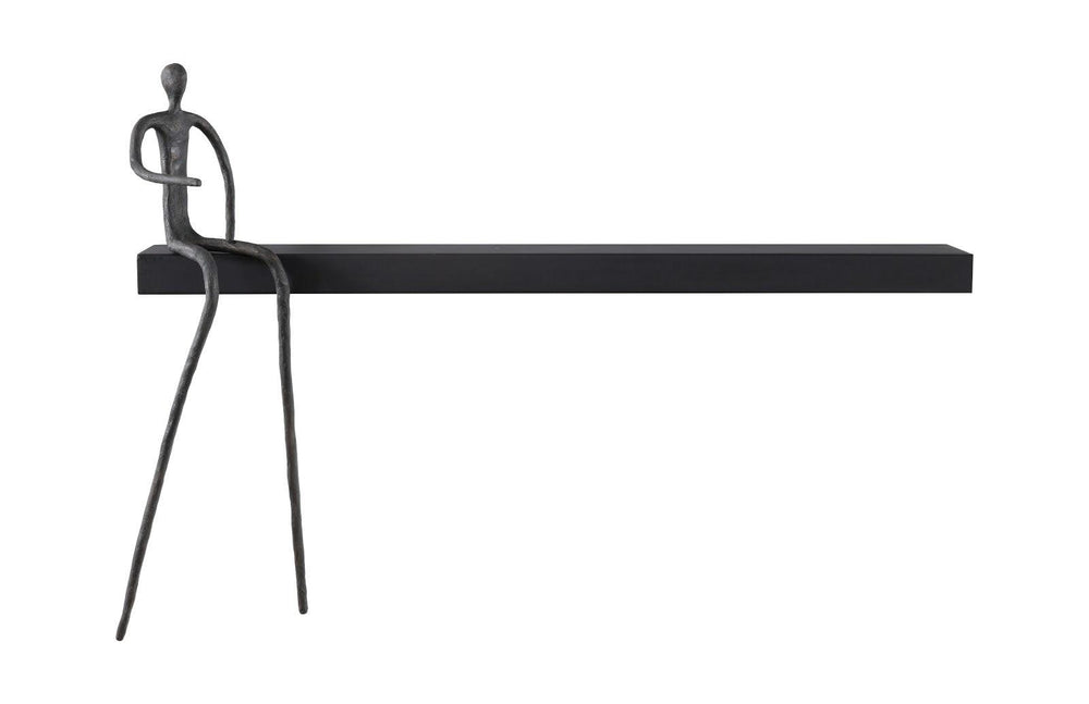 SwayLiving Moveable Man on Shelf, Sitting, B WALL ACCENTS
