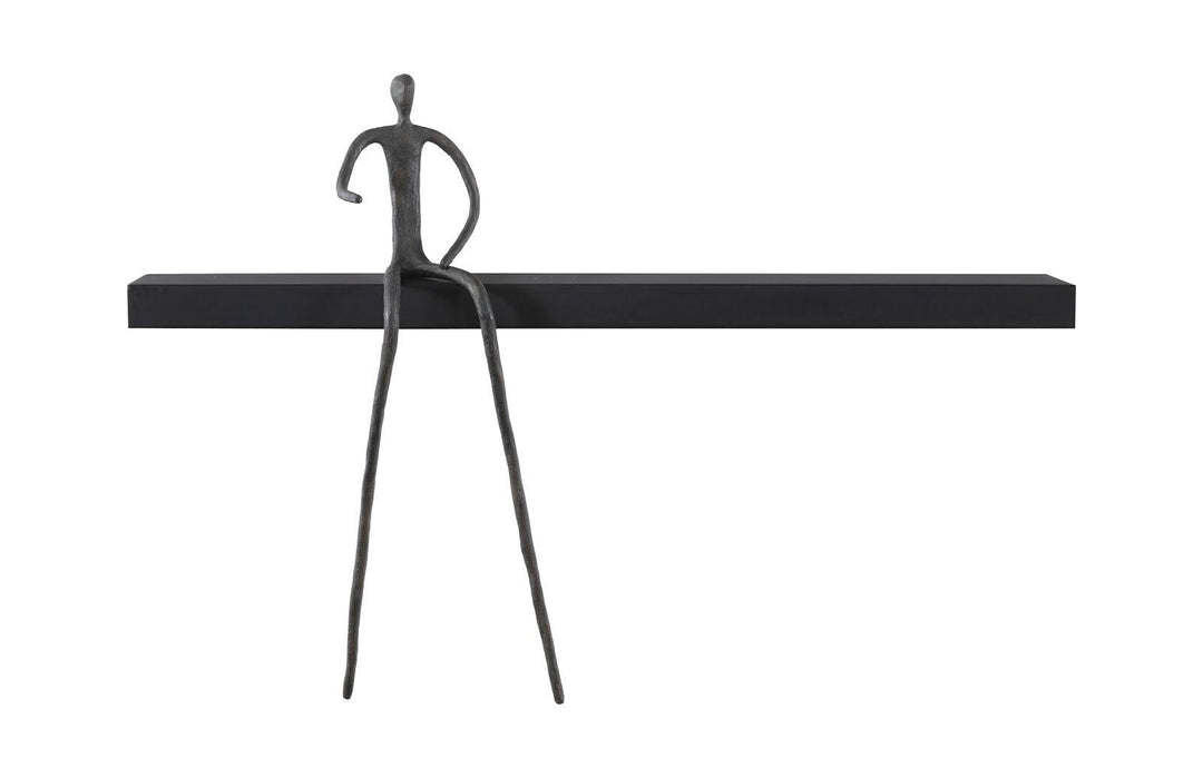 SwayLiving Moveable Man on Shelf, Sitting, B WALL ACCENTS