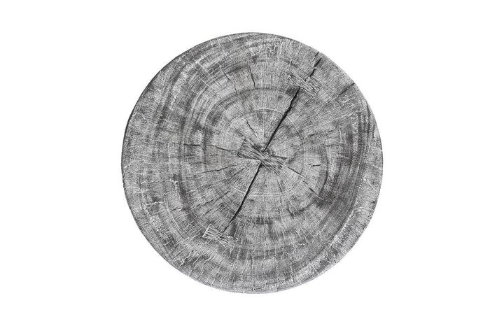 SwayLiving Hour Glass Side Table, Gray Stone ACCENT TABLES