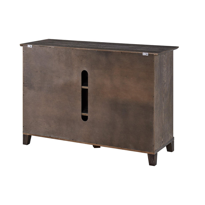 SwayLiving Holmes Barn Door TV Stand MEDIA + TV STANDS