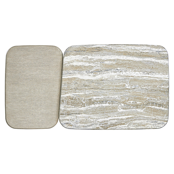 Arcadia Faux Stone Cocktail Table