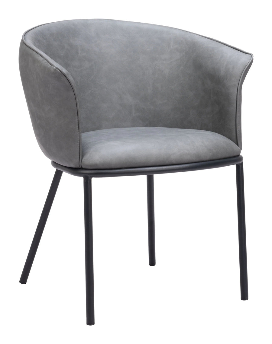 SwayLiving Garston Dining Chair Gray - Set of 2 DINING CHAIRS