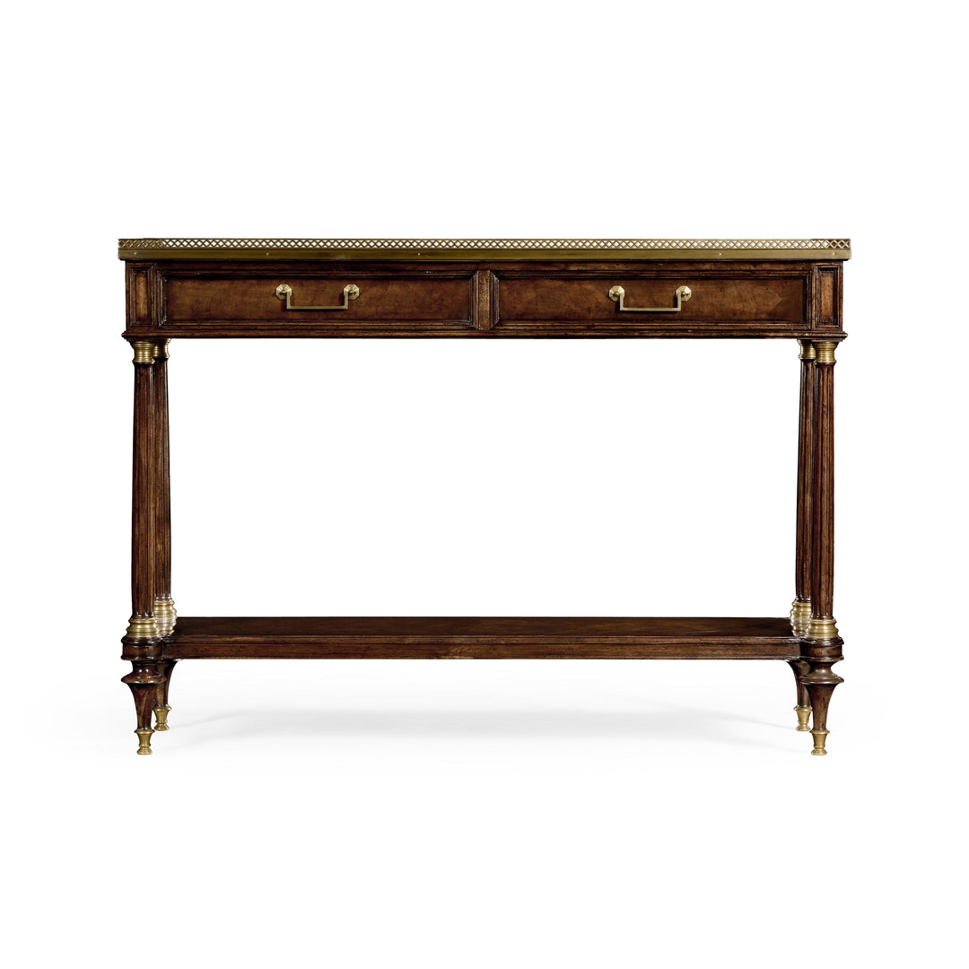 SwayLiving Brompton Mahogany Console Table CONSOLE TABLES