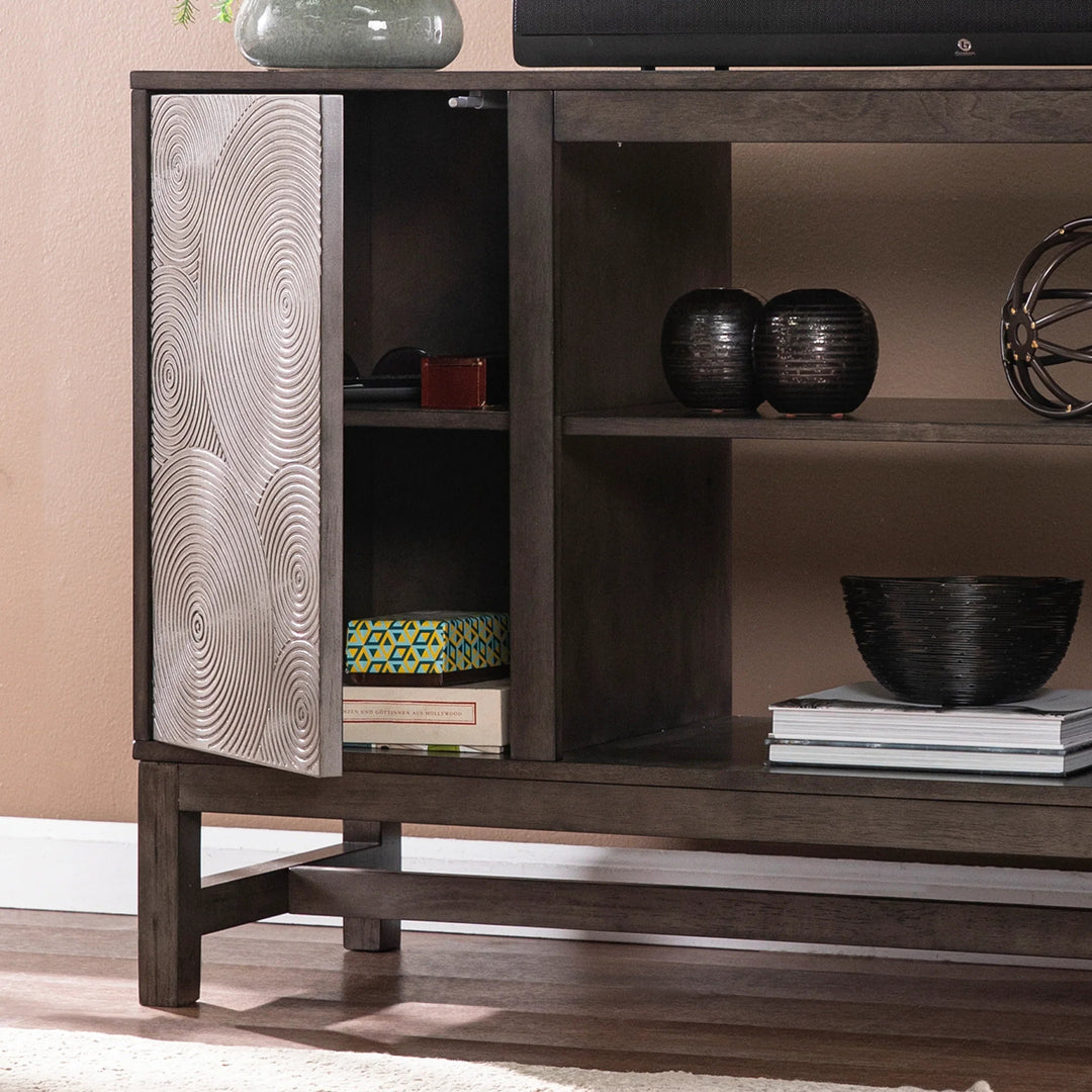 SwayLiving Lannington Storage Media Cabinet MEDIA + TV STANDS