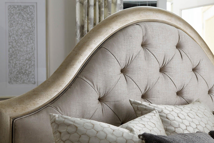 SwayLiving Starlite Upholstered Panel Bed with Storage BEDS