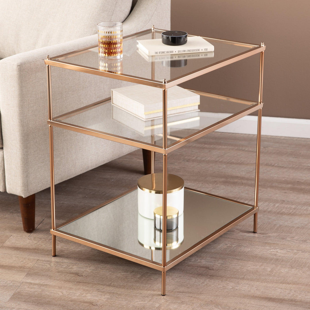 SwayLiving Knox Side Table - Copper ACCENT TABLES