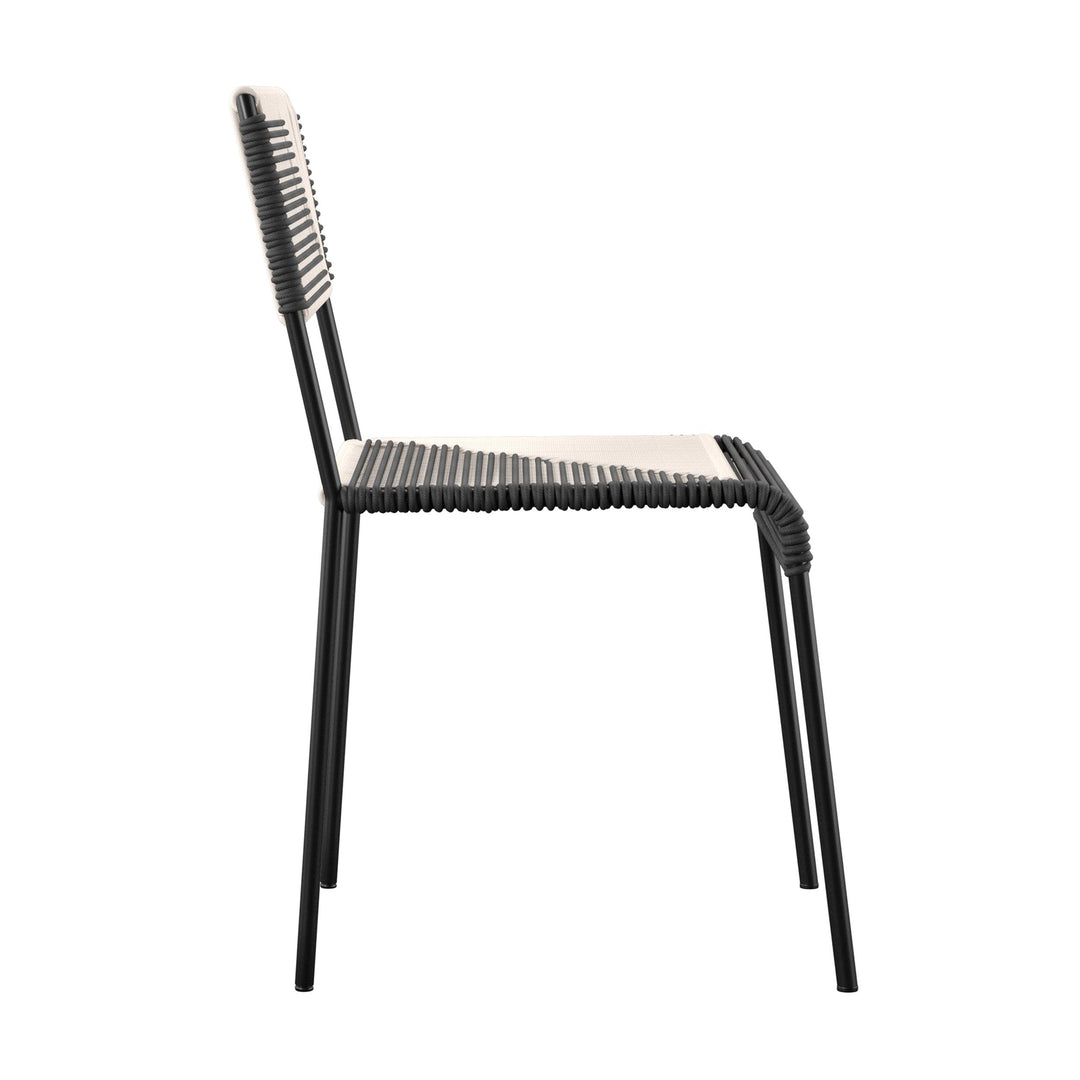 SwayLiving Watkindale Woven Outdoor Chairs – 2pc Set OUTDOOR DINING CHAIRS