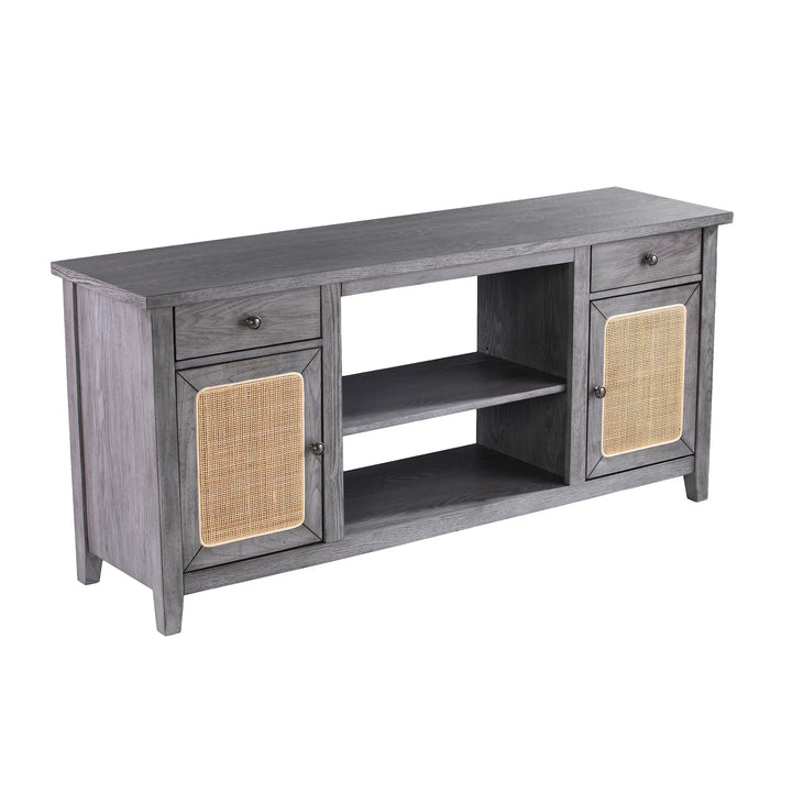 SwayLiving Edderton Media Console w/ Storage MEDIA + TV STANDS