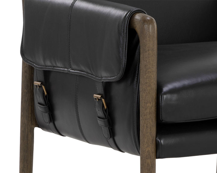 Distressed Brown - Cortina Black Leather