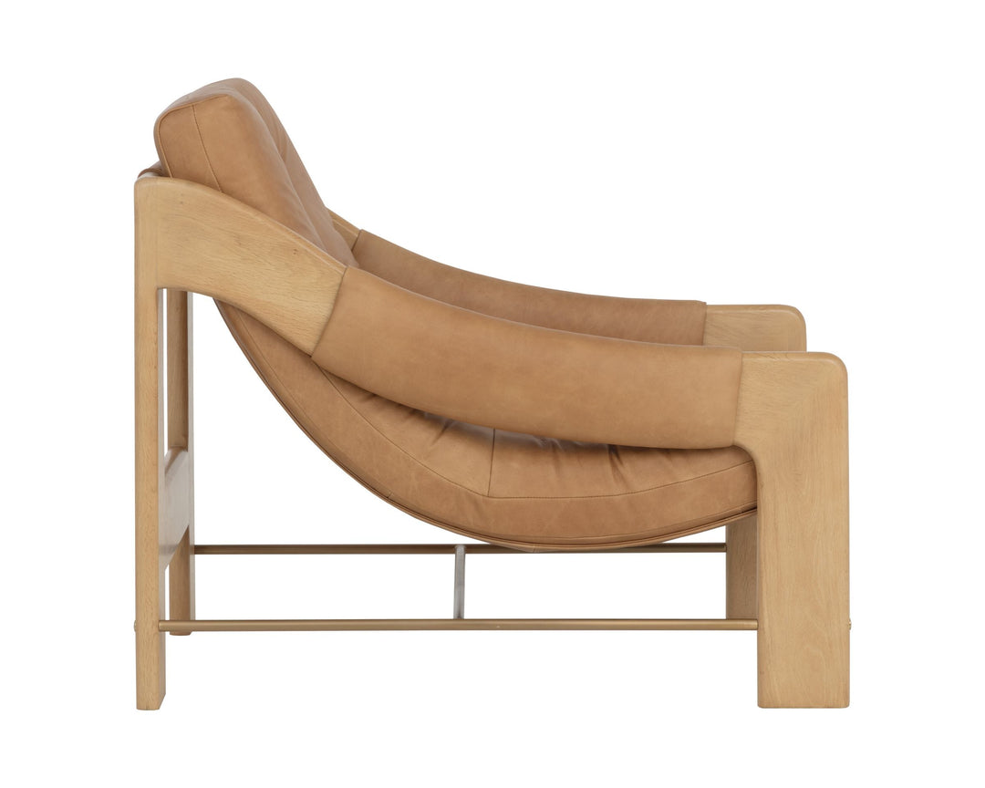 Rustic Oak - Ludlow Sesame Leather