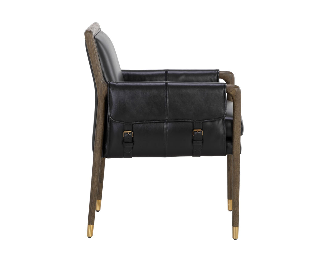 Distressed Brown - Cortina Black Leather