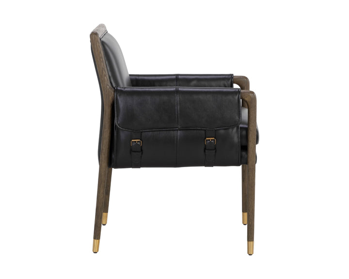 Distressed Brown - Cortina Black Leather