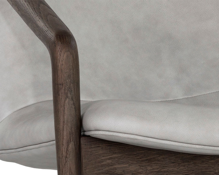 Distressed Brown - Saloon Light Grey Leather