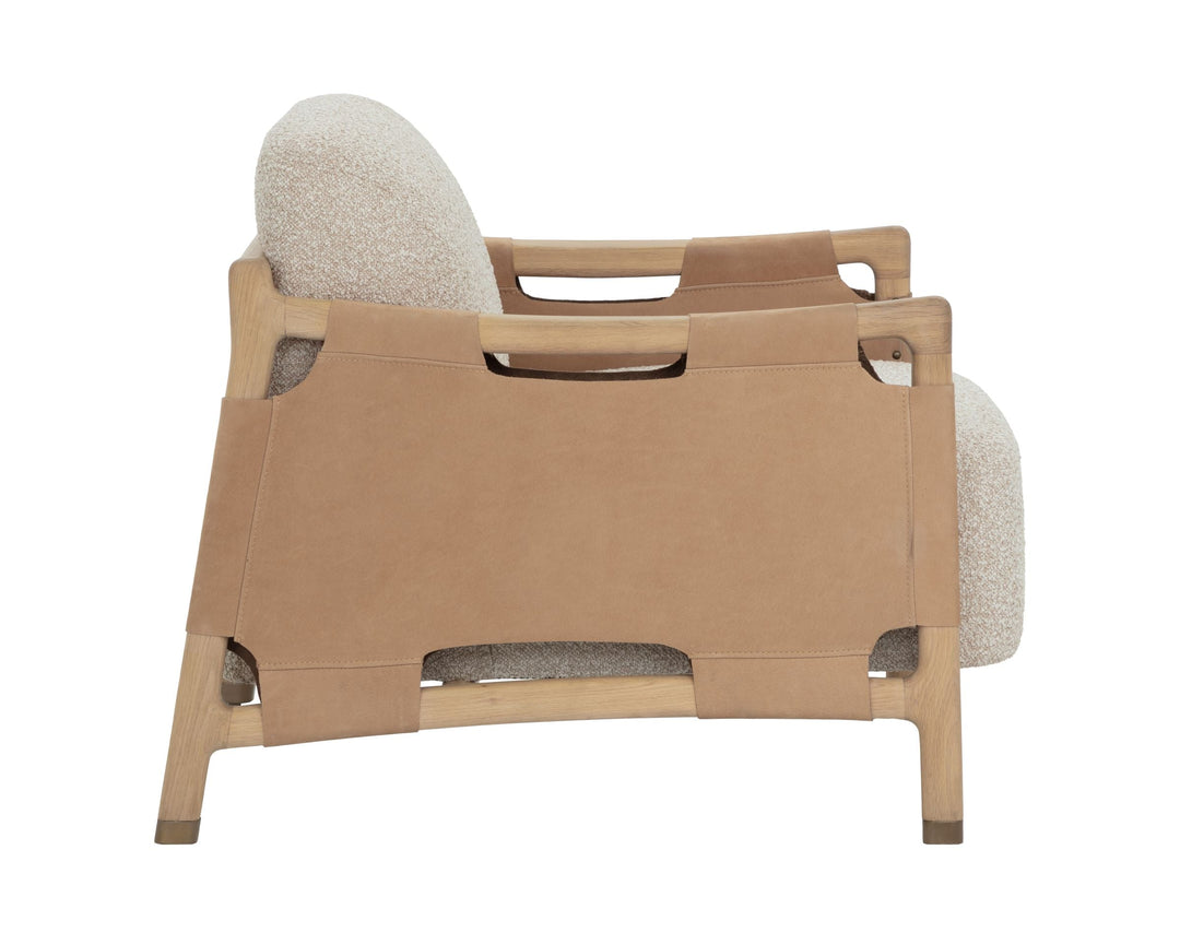 Light Oak - Santa Cruz Oatmeal / Nubuck Tan Leather