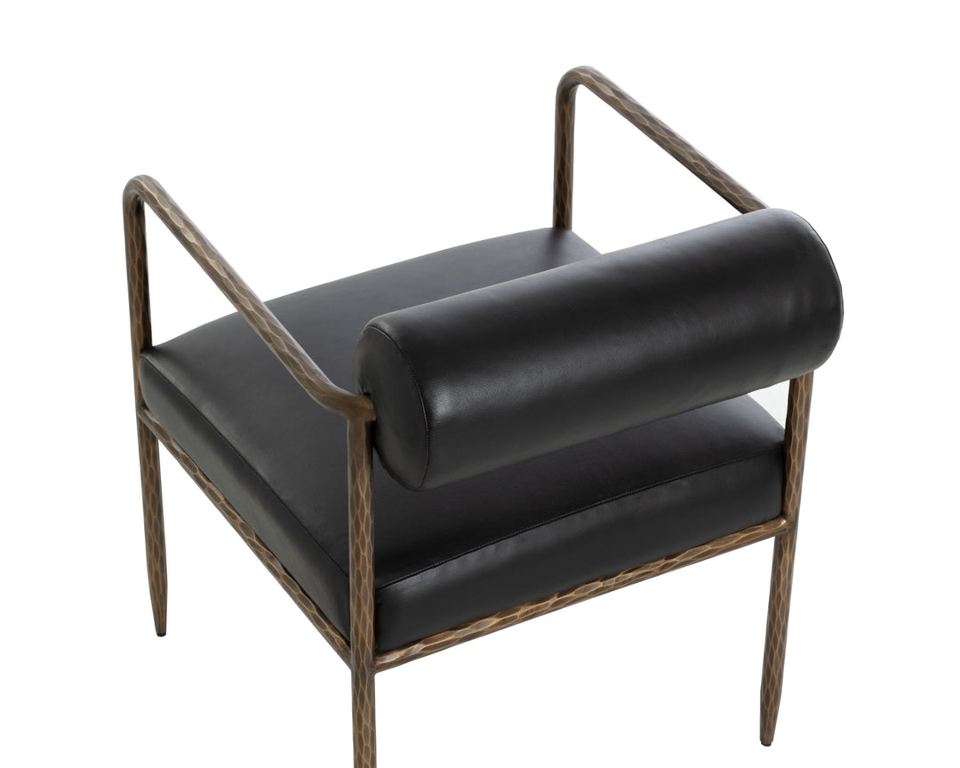 Charcoal Black Leather
