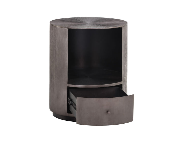 Round - Gunmetal