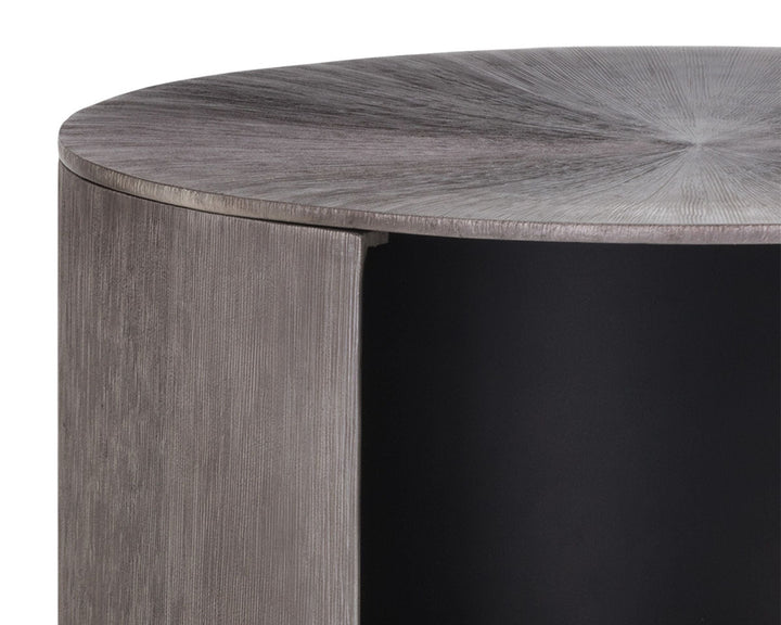Round - Gunmetal