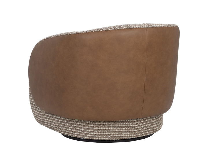 Torched Meringue / Cognac Leather