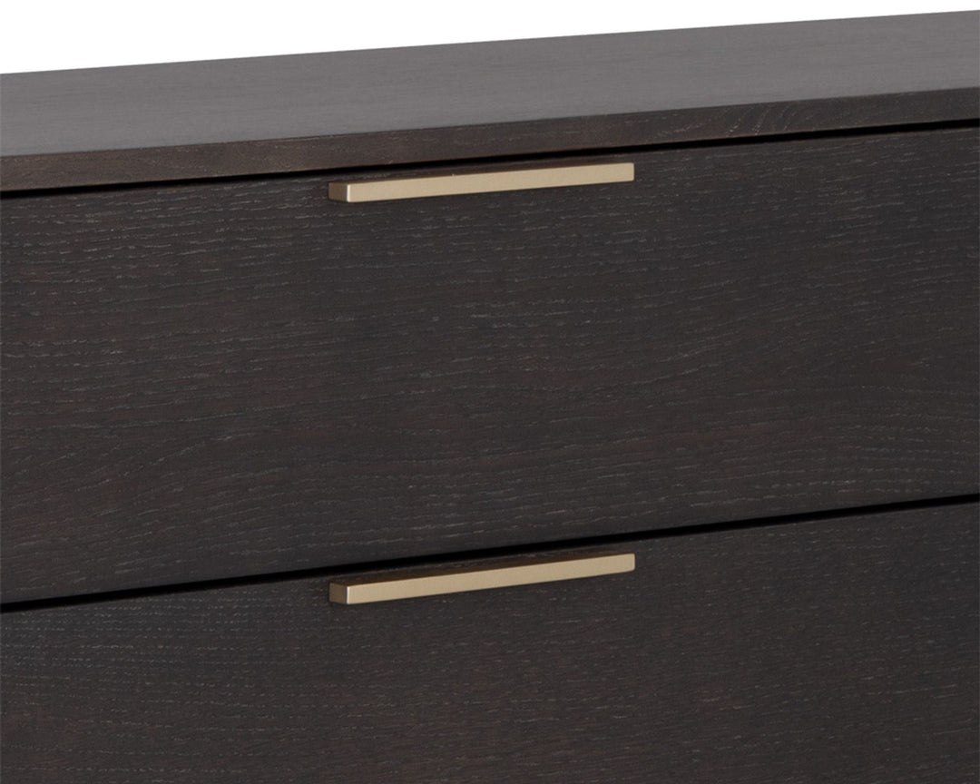 Large - Gold - Charcoal Grey