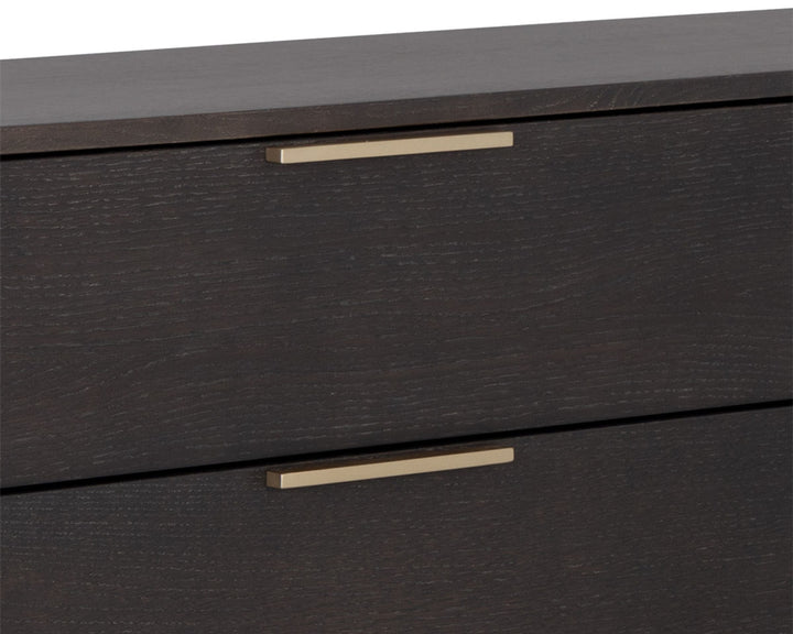 Large - Gold - Charcoal Grey