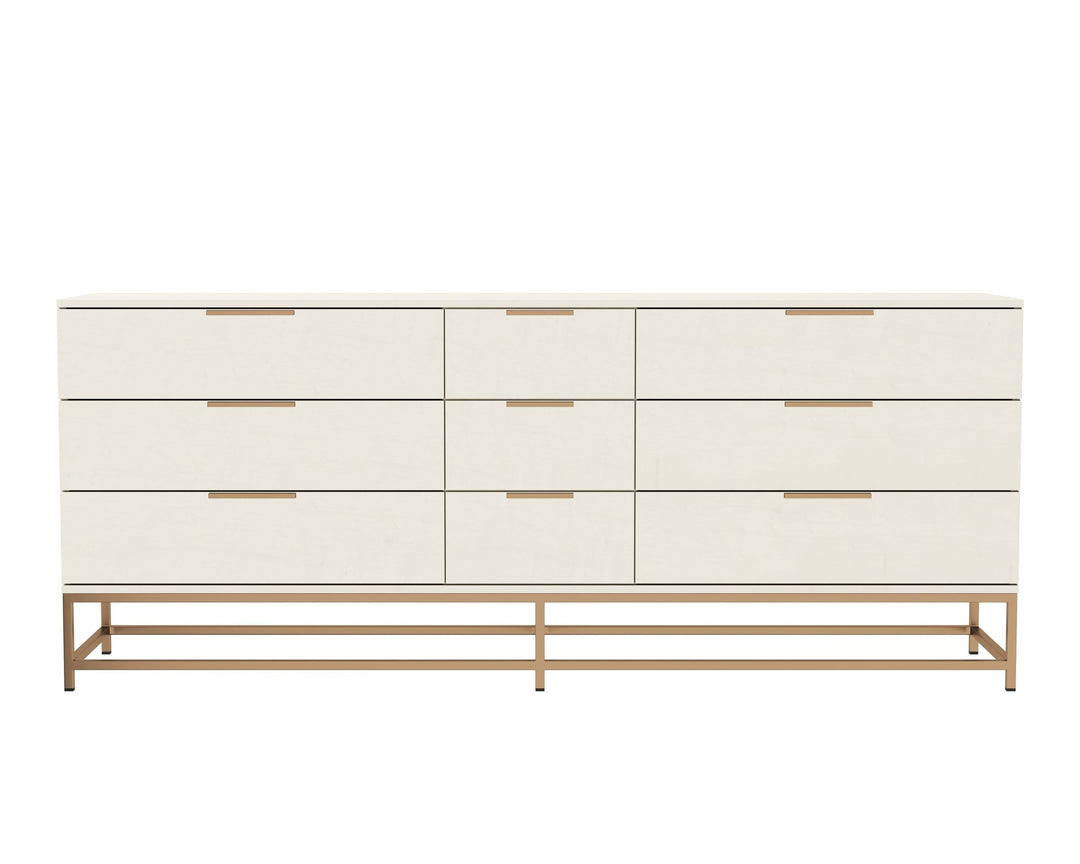 Large - Champagne Gold - Cream