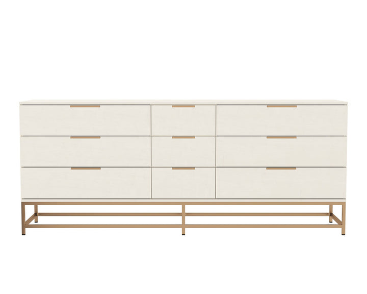 Large - Champagne Gold - Cream