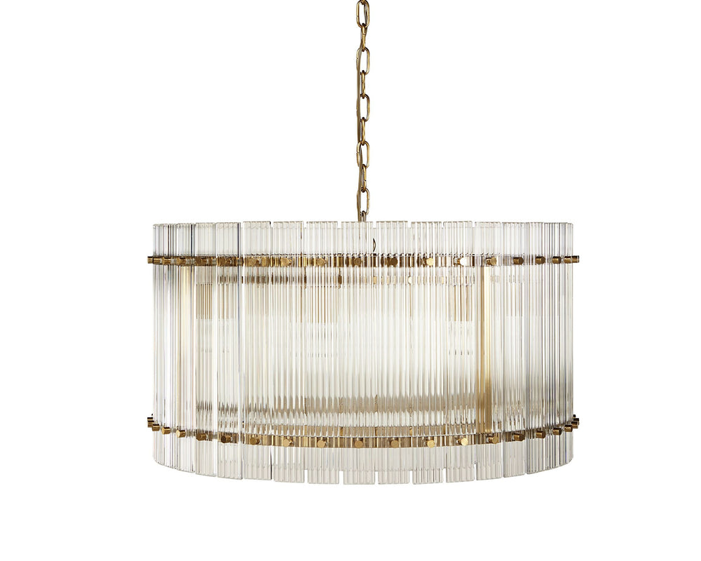 Small - Brass - Clear