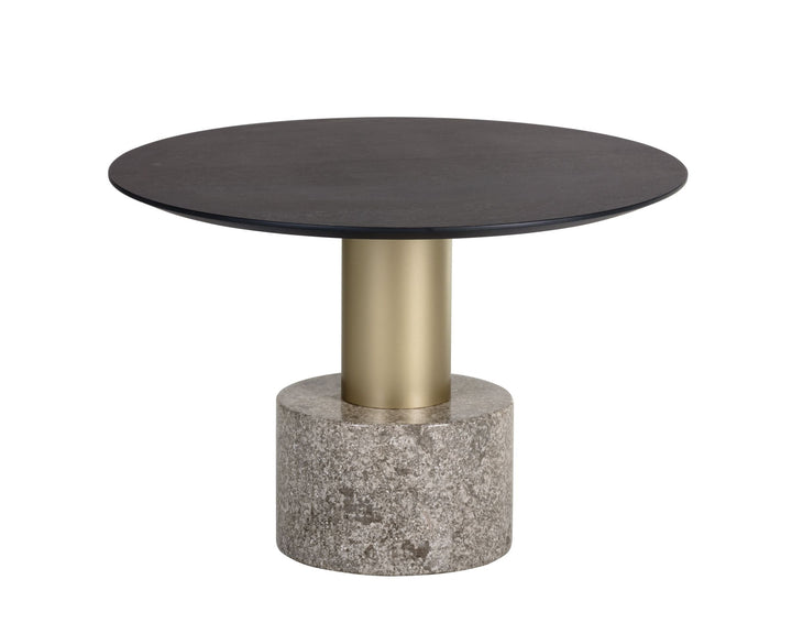 Gold - Grey Marble / Charcoal Grey