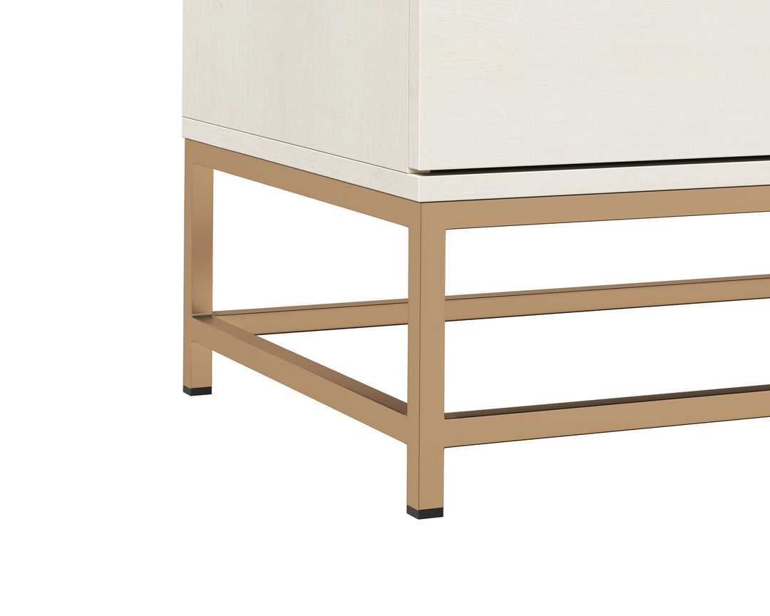 Large - Champagne Gold - Cream