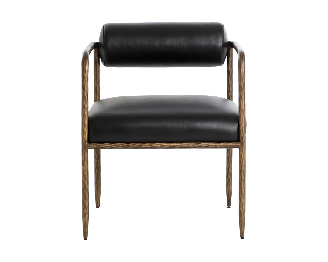 Charcoal Black Leather