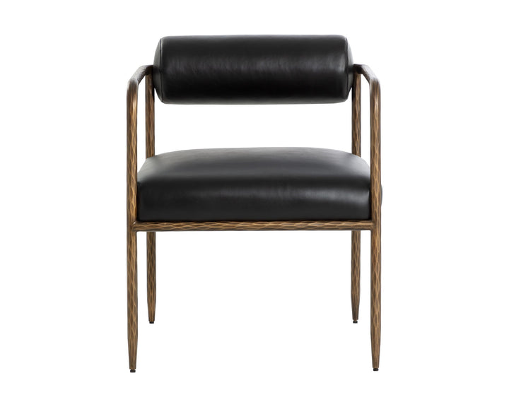 Charcoal Black Leather