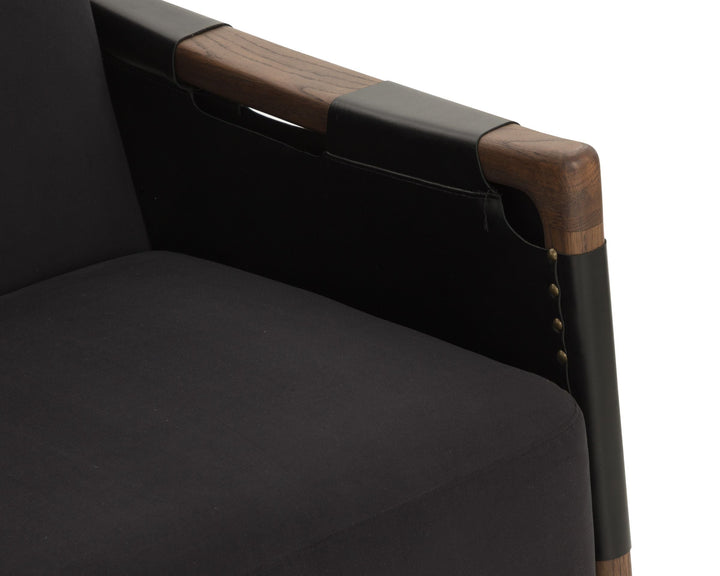 Antique Brown - Abbington Black / Onyx Leather