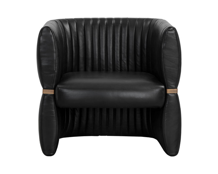 Vintage Black Night Leather