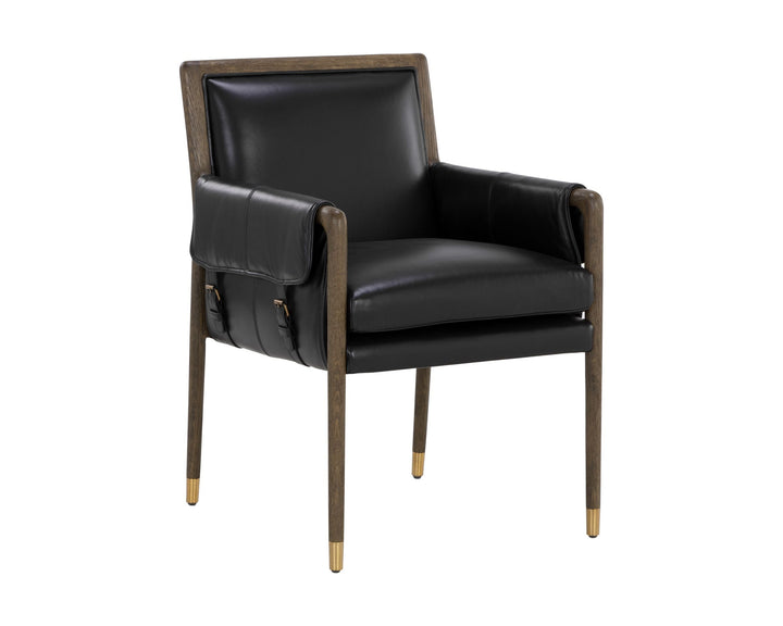 Distressed Brown - Cortina Black Leather